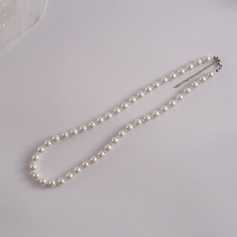 Boho Summer Beach Pearl Beads Necklace