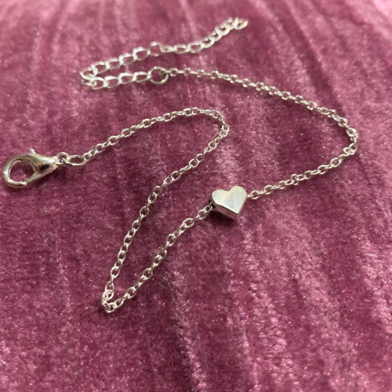 Heart Shaped Charm Bracelet for Women