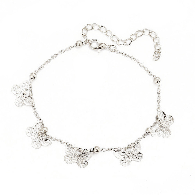 Butterfly Charm Anklets Jewelry