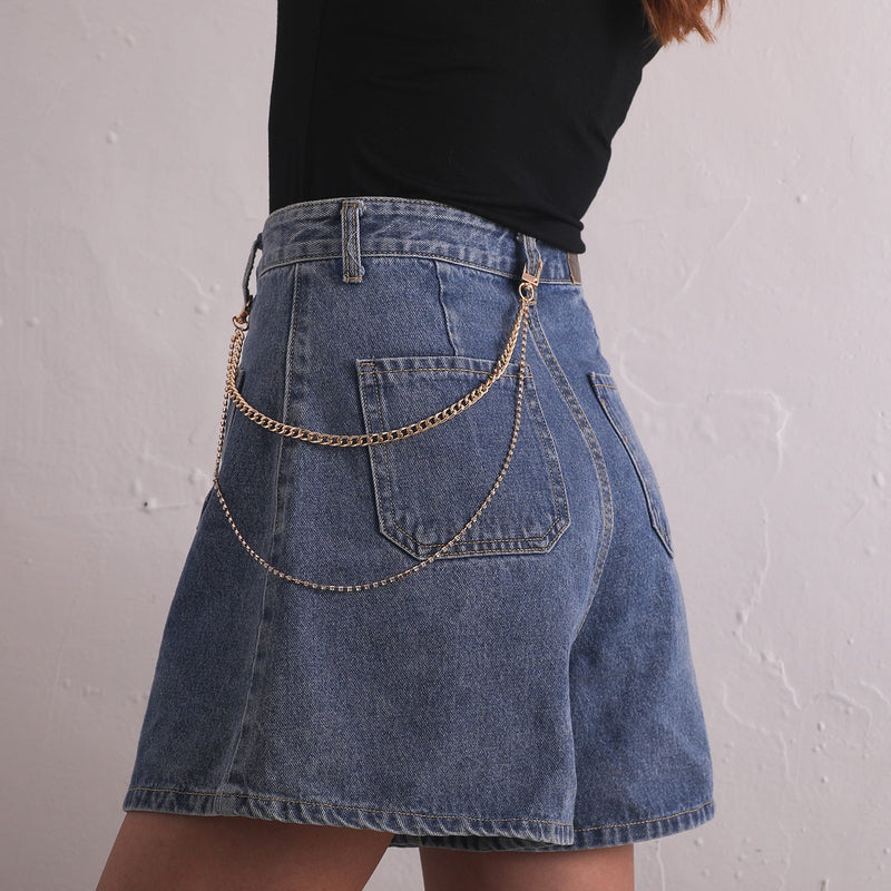 Hip Hop Punk Style Metal Body Chain