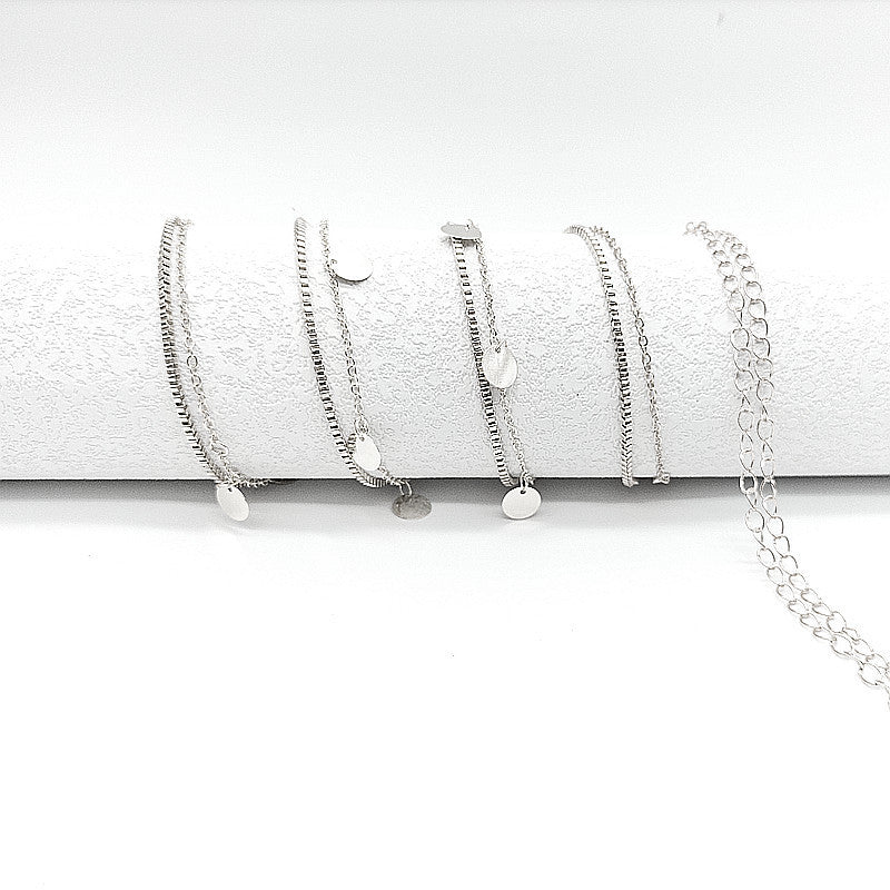 Disc Bead Chain Waist Chain for Women Body Jewelry