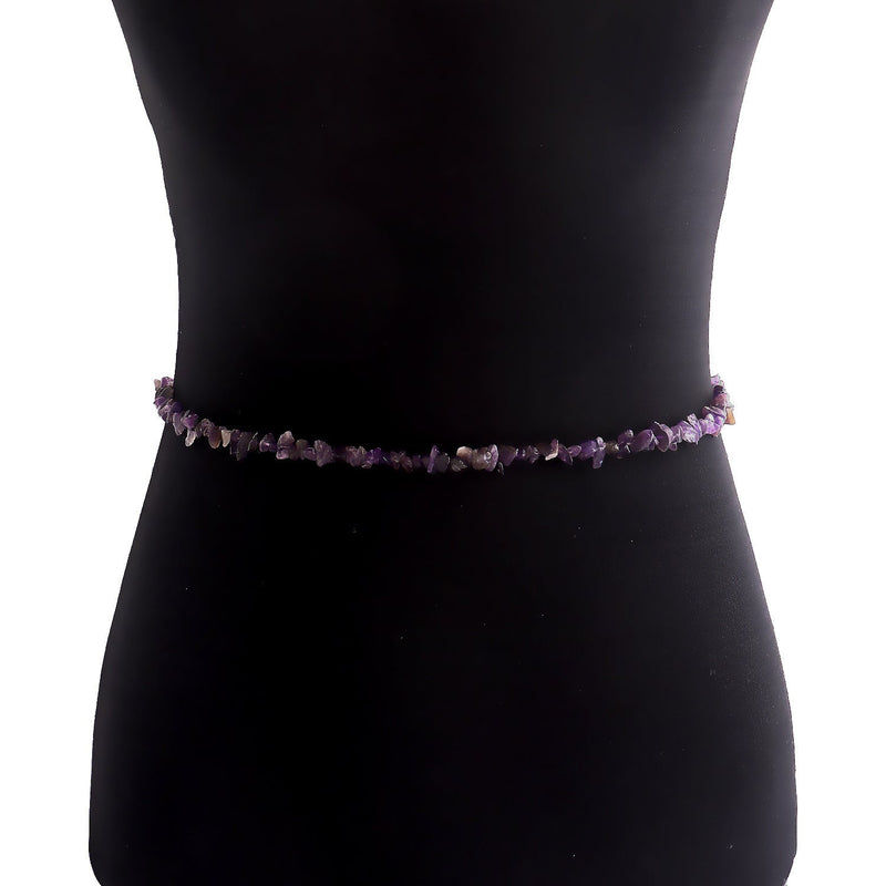 Bohemia Style Natural Stone Gravel Waist Chain