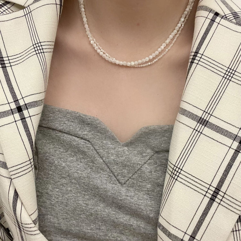 Natural Shell Beads Necklace