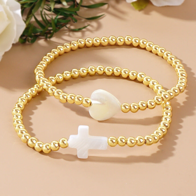 Beaded Bracelet Strand Stretch Women