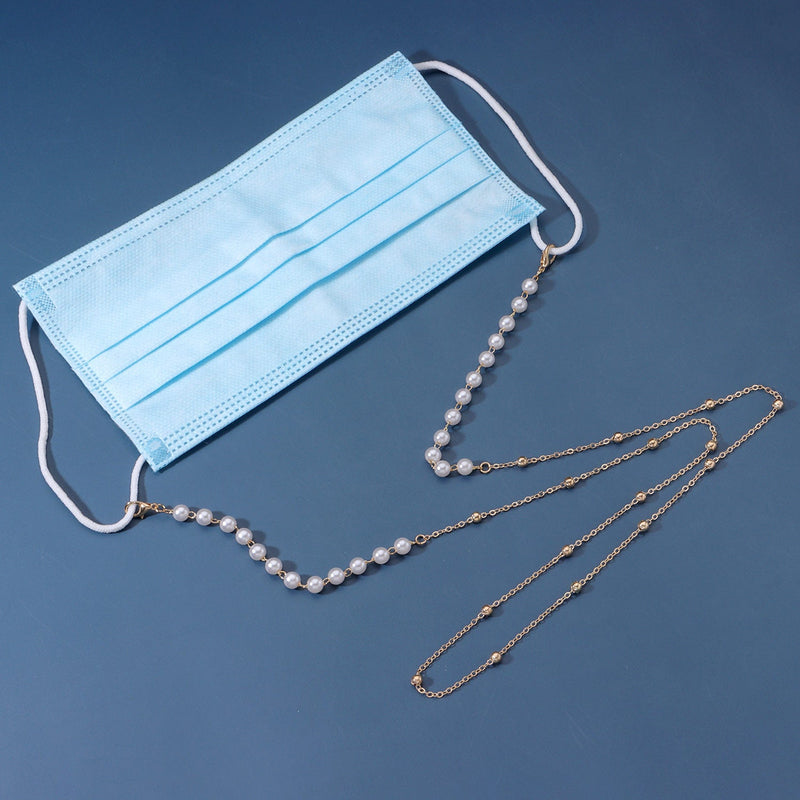Pearl Glasses Chain Necklace Sunglasses Eyewear Chain