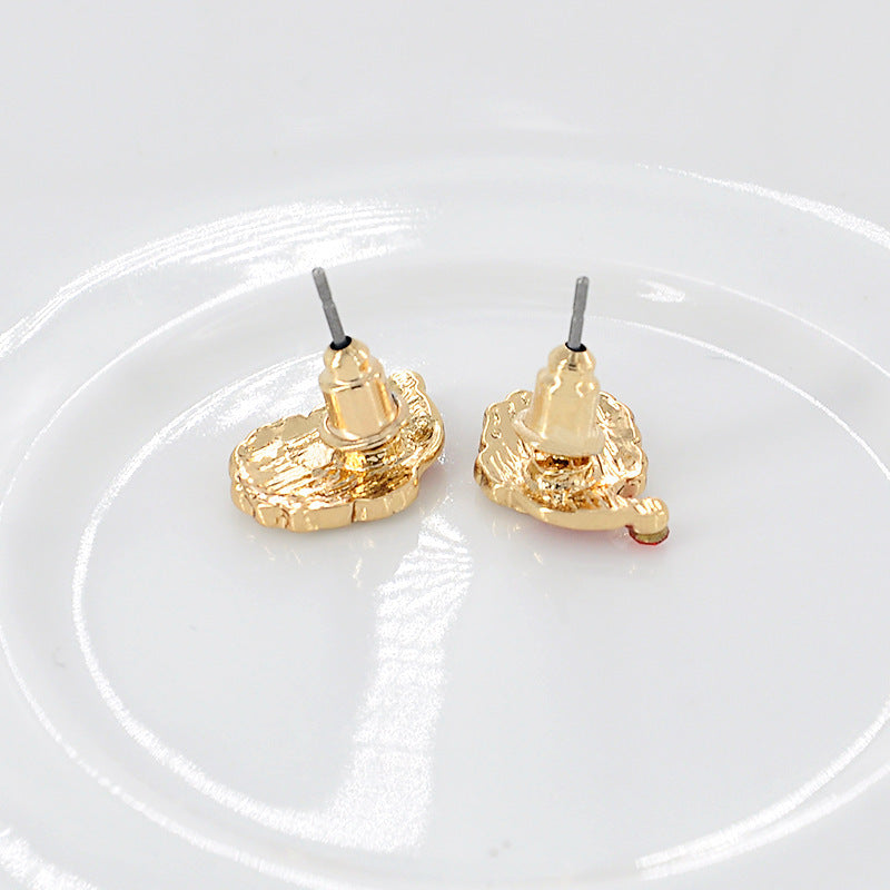 Christmas Earrings Santa Claus