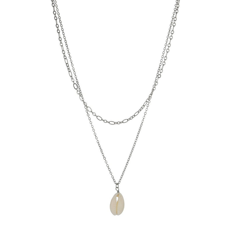 Layered Shell Necklace for Women