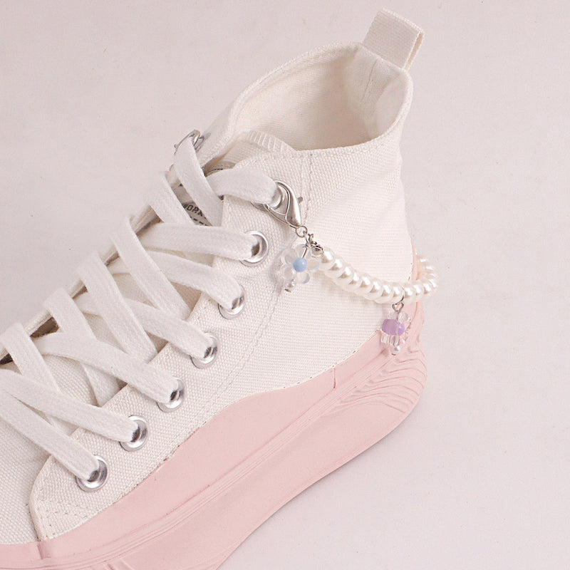 Candy Color Cute Flower Shoe Chain