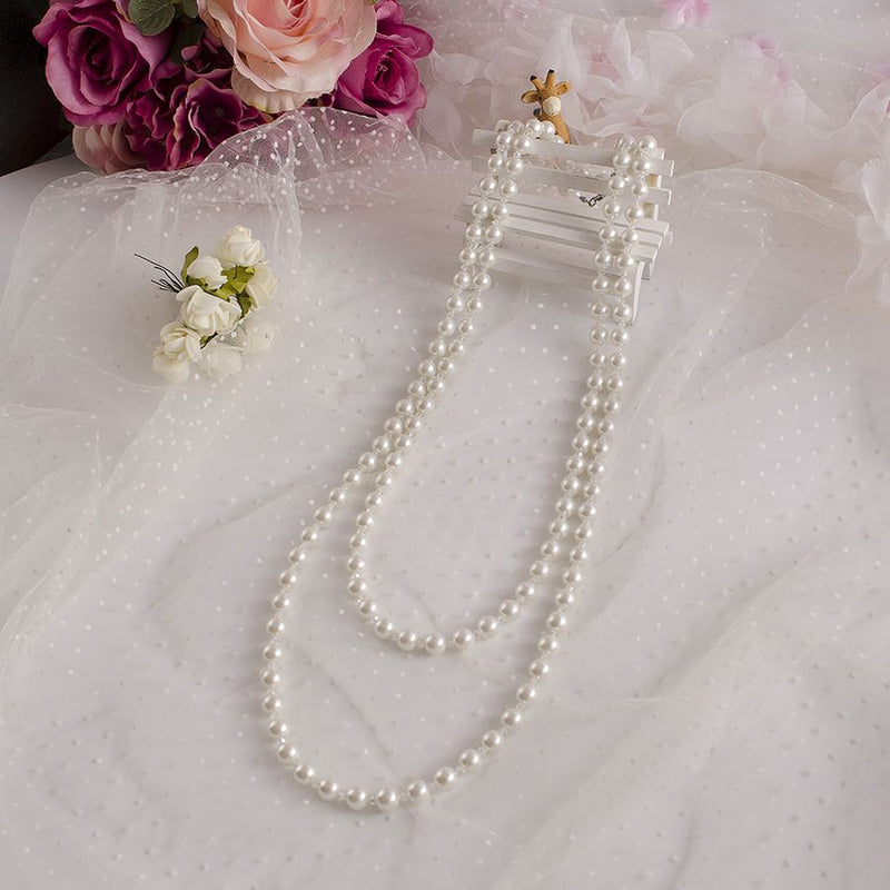 Classic Fashion Faux Pearl Necklace for Ladies