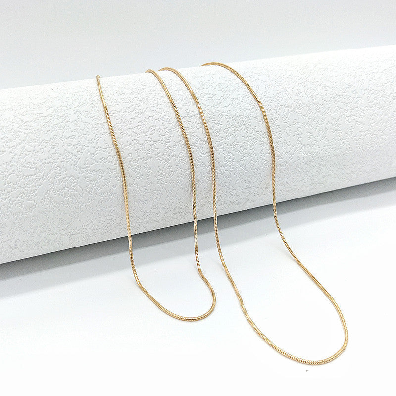 Double Layered Chain Necklace Women