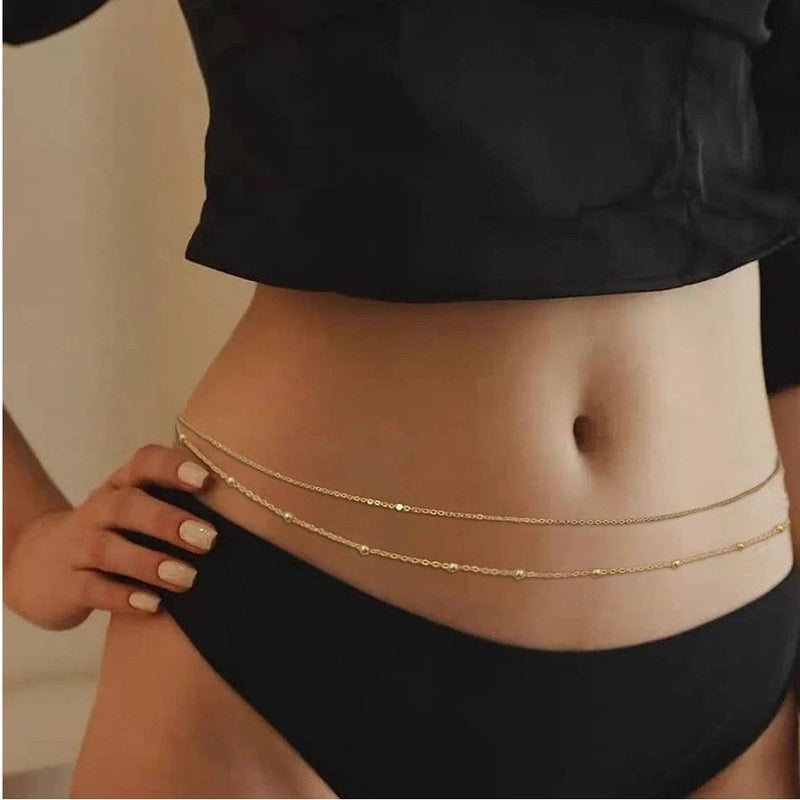Beach Body Chain Sexy Waist Chain Belly Chain