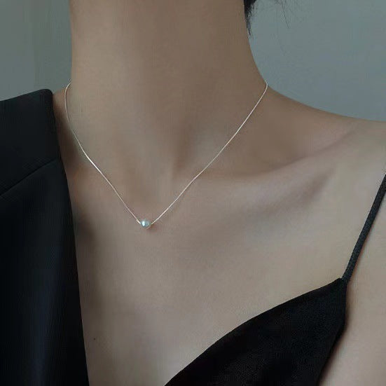 Fashion Cute Three Pearl Choker Necklaces