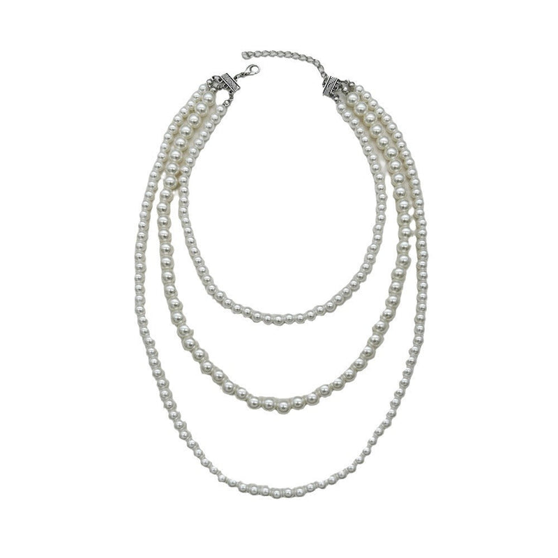 Imitation Layer Pearl Necklace for Women