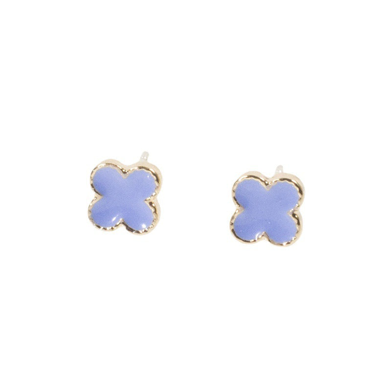 Four Leaf Small Stud Earrings