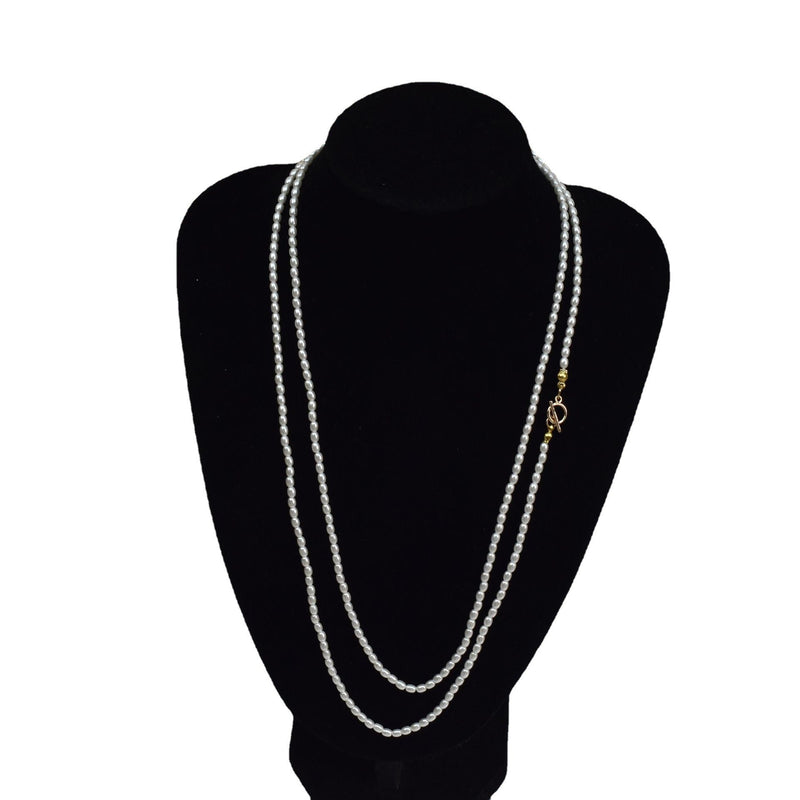Multi-layer Imitation Long Pearl Necklace