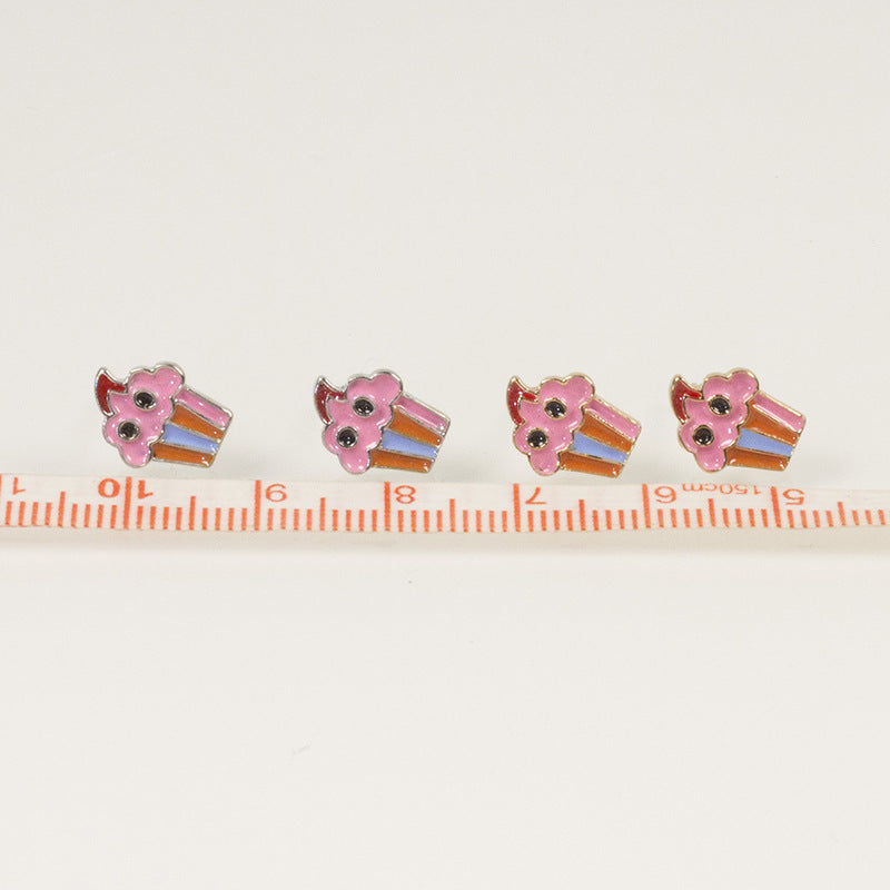 Sweet Cake Stud Earring
