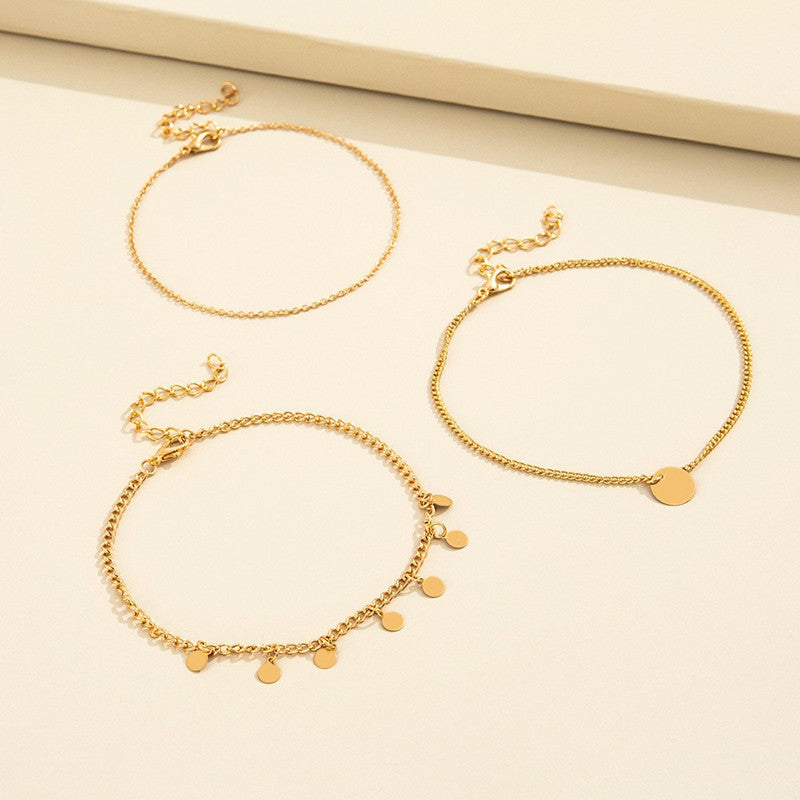 Multi Layers Women Chain Foot Bracelet