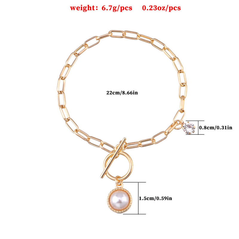 Classic Link Paperclip Chain Bracelet