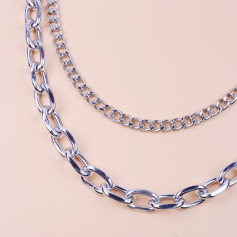 Multilayer Punk Metal Pants Waist Chain