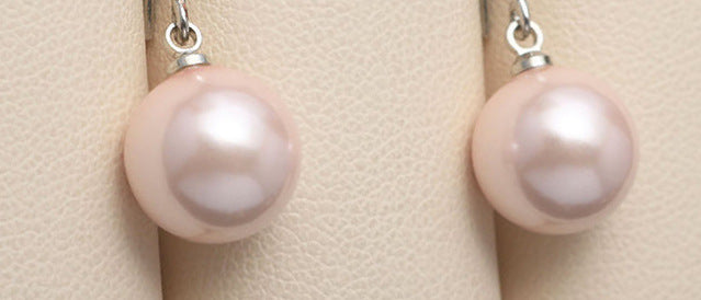 Shell Pearl Dangle Earrings