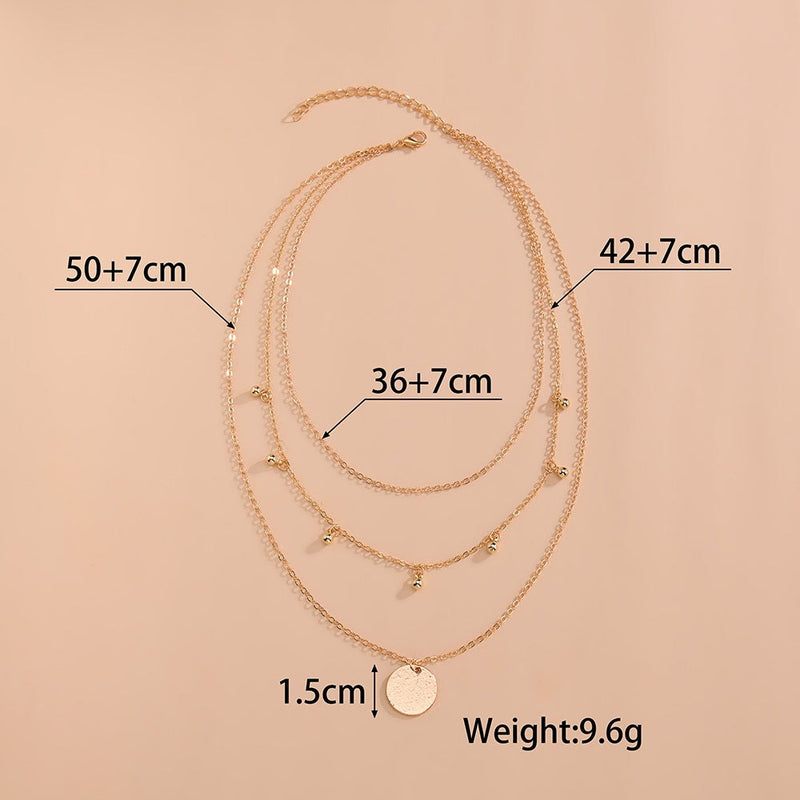 Vintage Double Layer Chain Necklace