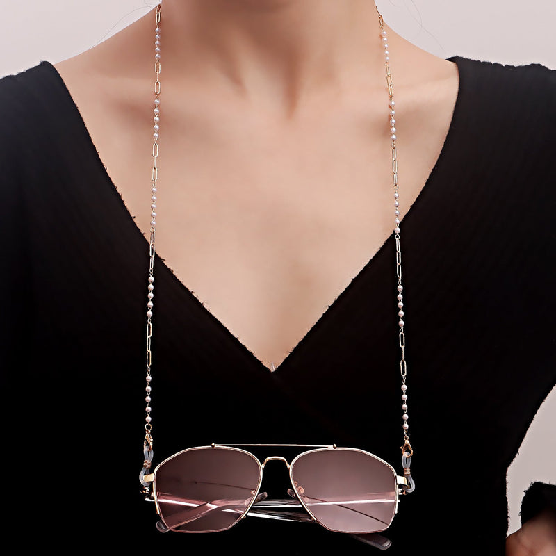 Glasses Star Chain Sunglasses Glasses Decorative Chain