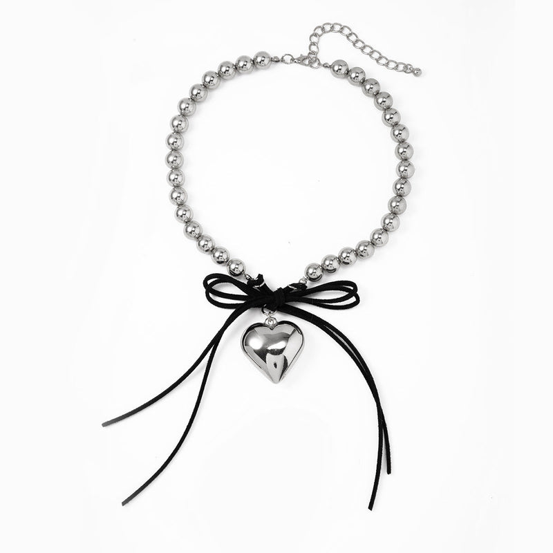 Love Bow Pearl Necklace