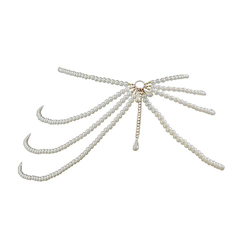 Multi-Layer Pearl Belt New Bead Skirt Chain