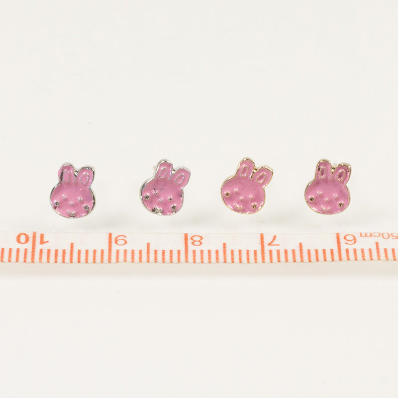 Mini Rabbit Stud Earring