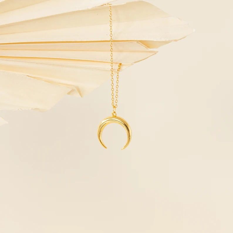 Moon Necklace Jewelry
