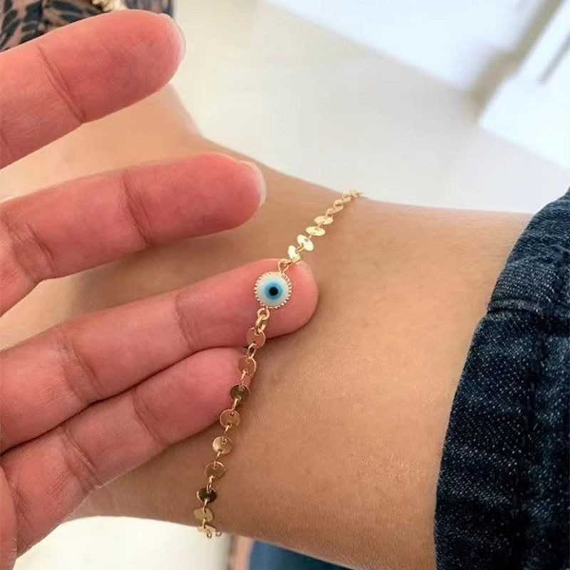 Elegant Blue Eyes Anklet Jewelry