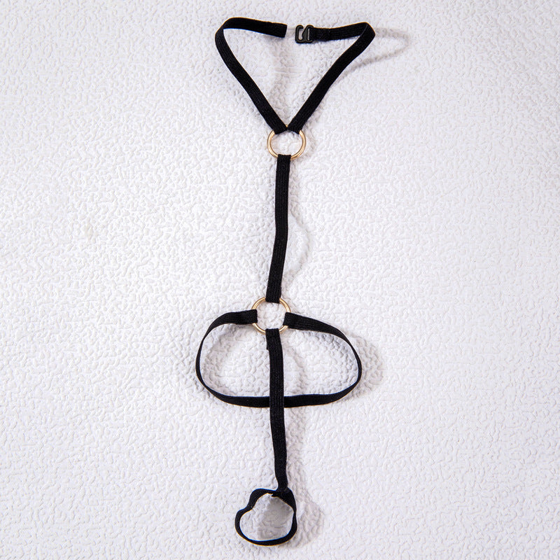 Sexy Black Elastic Simple Geometric Anklets Jewelry