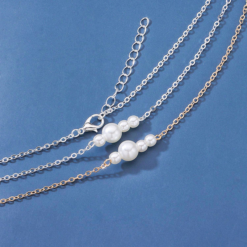 Beach Pearl Simple Women Waist Belly Sexy Fashion Jewelry Body Chain