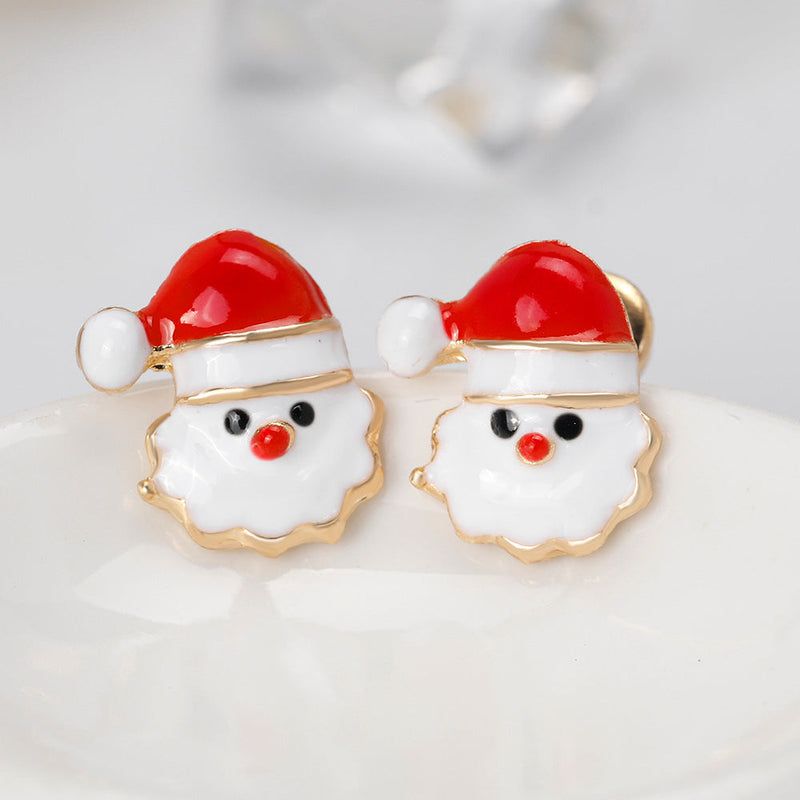 Christmas Santa Claus Earrings
