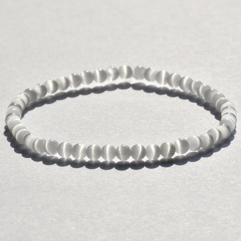 Round Natural Bead Stone Opal Bracelet