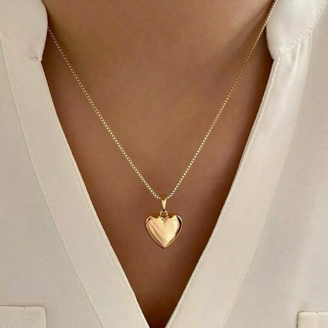 Sexy love Heart Necklace Set
