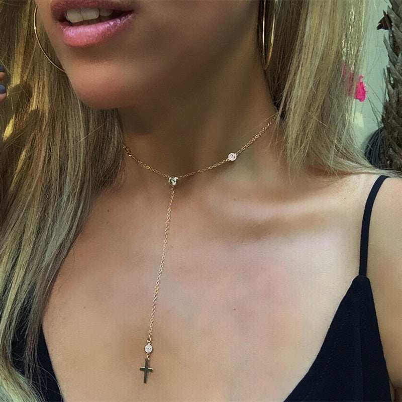 Cross Chain Necklace