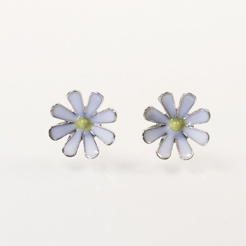 Daisy Flower Stud Earrings