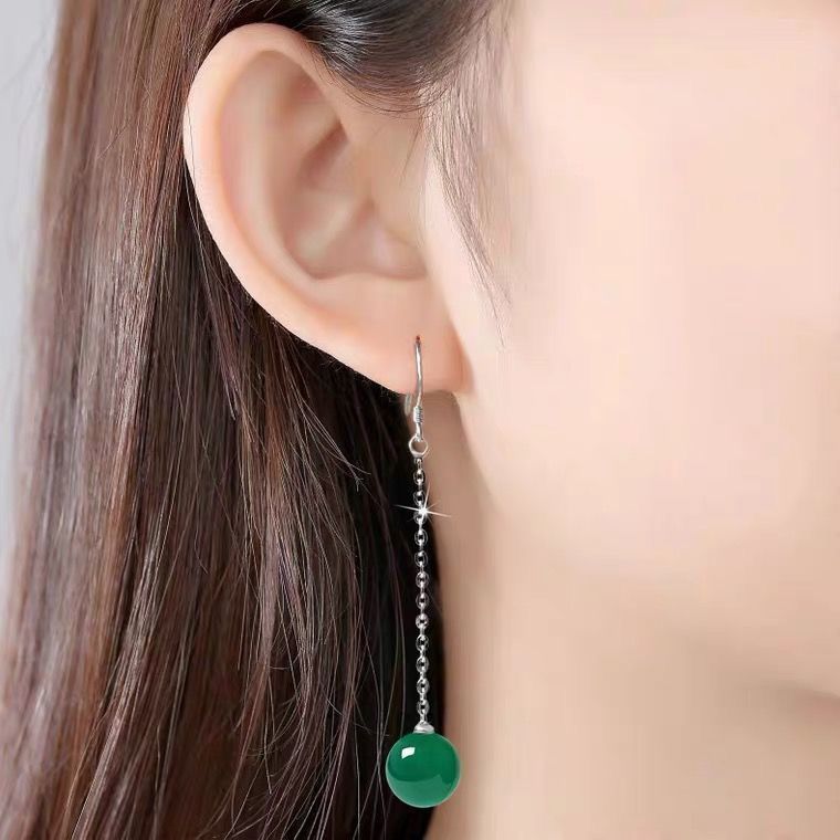 Fashion Agate Drop Earrings