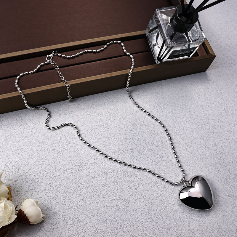 Sweet Love Heart Pendant Necklace