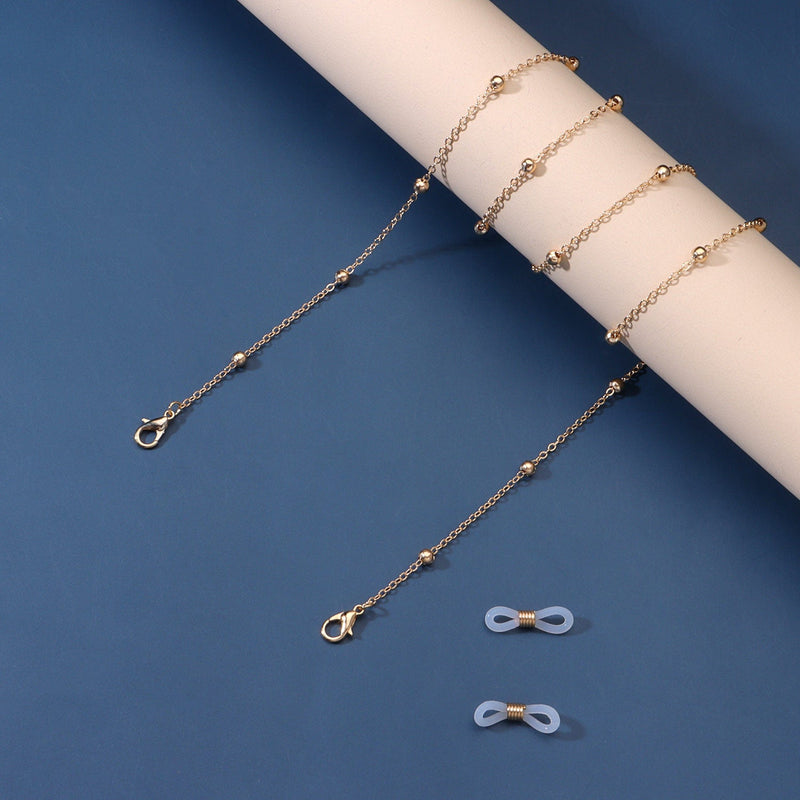 Women Sunglasses Metal Glasses Chain