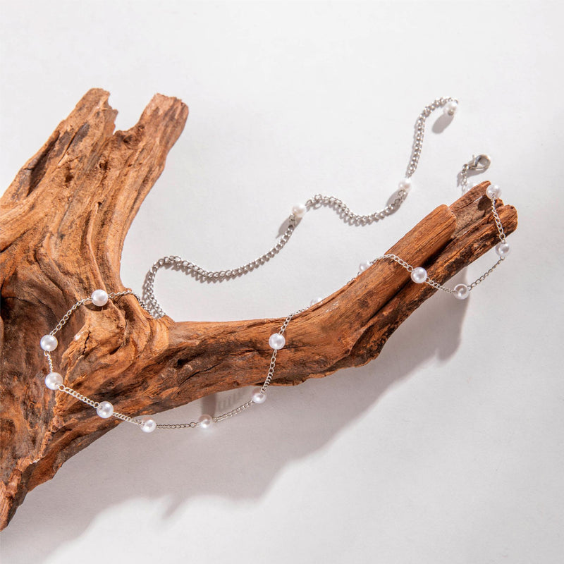 Imitation Pearl Necklace for Women