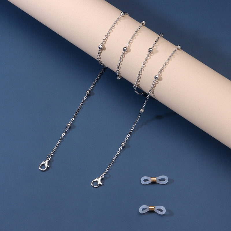 Women Sunglasses Metal Glasses Chain