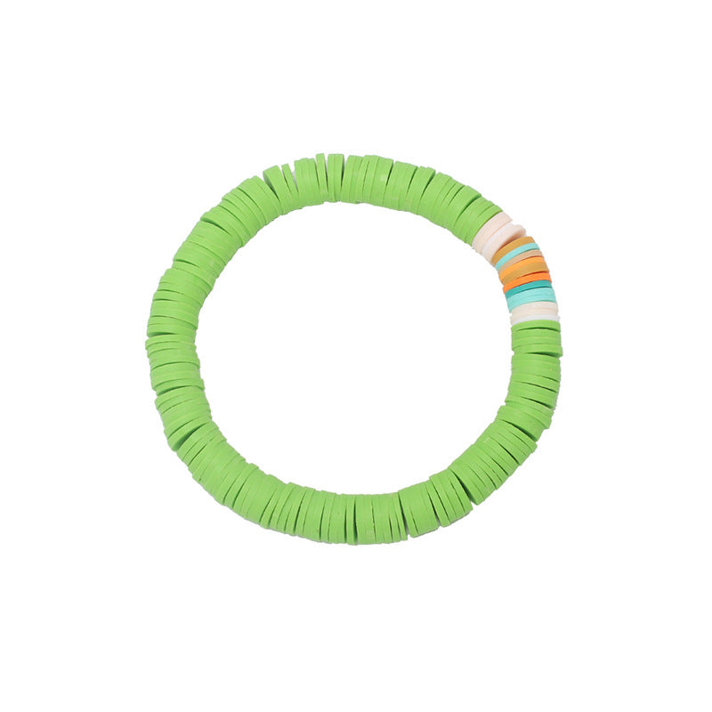 Elastic Soft Ceramic Boho Bracelet