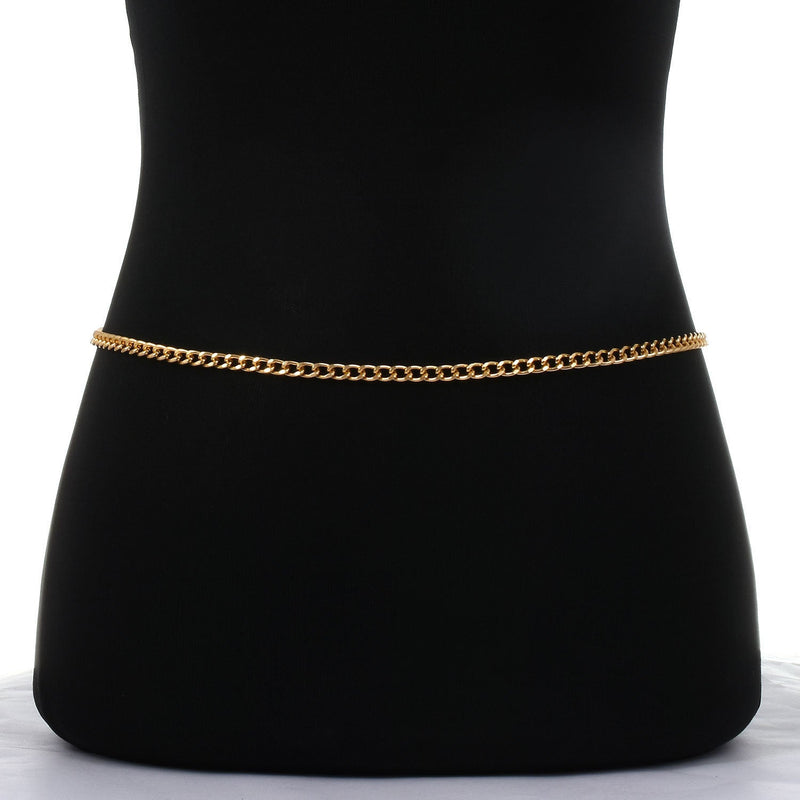 Punk Exaggerated Metal Chain Body Chains