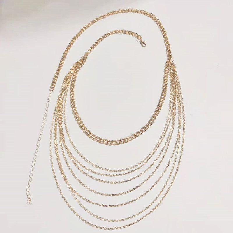 Nightclub Layer Chain Body Belly Chain Jewelry