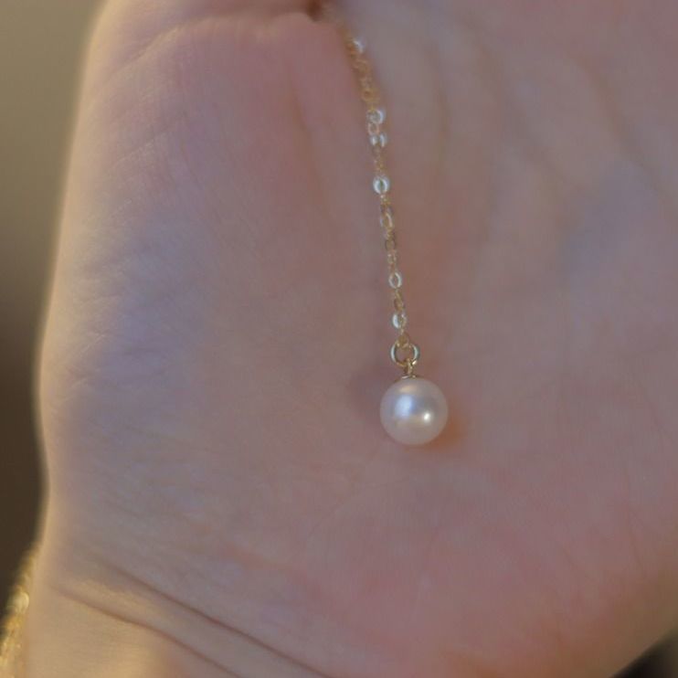 Double Layer Wearing Pearl Necklace Female