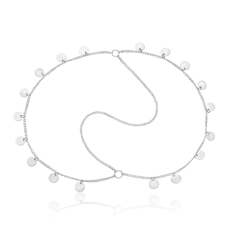 Bohemia Tassel Round Charm Head Chain Jewelry