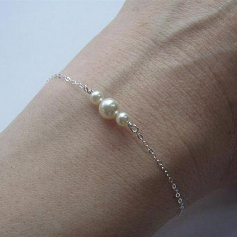 Pearl Wrists Chain Bracelet