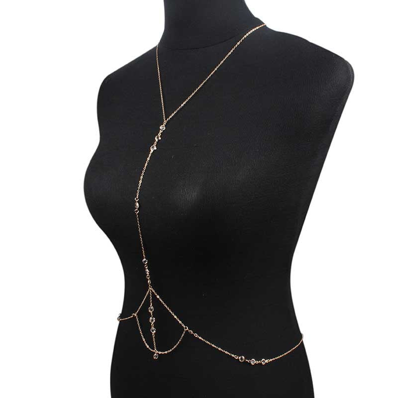 Fashion Body Jewelry Chain Romantic Belly Chest Chain